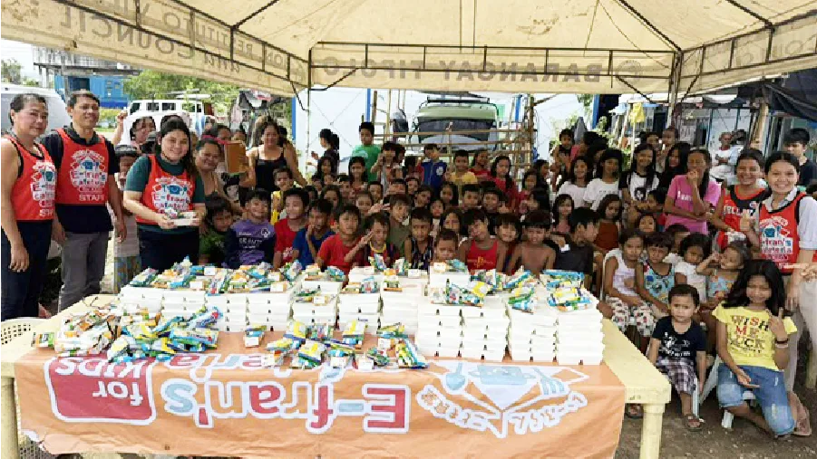 マンダウエ市内 バランガイ ティポロ仮設住宅