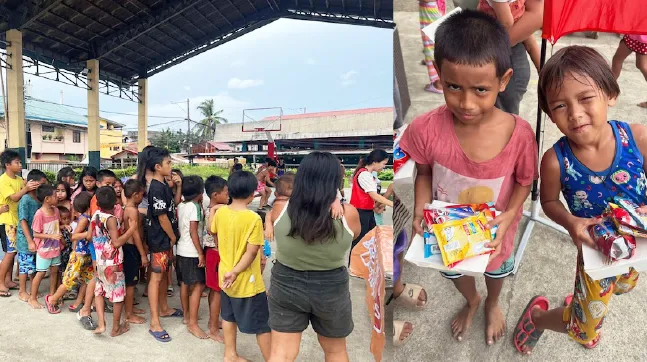 セブ市内　パシル地区のベルジュムストリートにあるチルドレンズパーク&プレイグラウンド