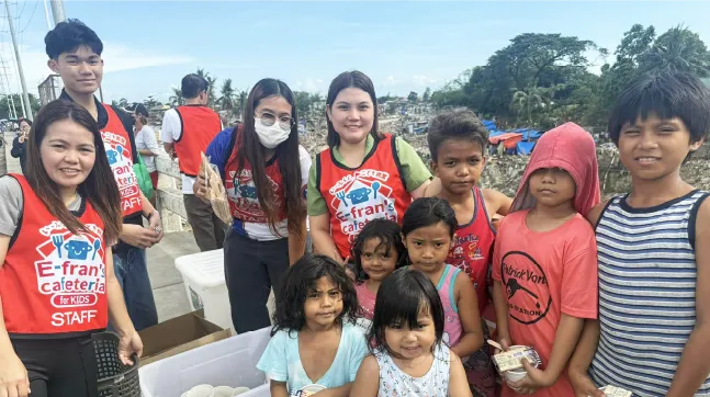 セブ島のタリサイ地域　マナンガ川沿いのサンイシドロ