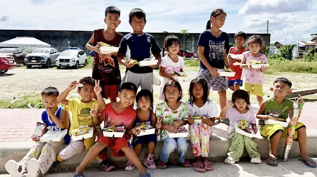 マンダウエ市内　サバングダック地域のシティオ マチムコにある開発途中の道路突きあたり