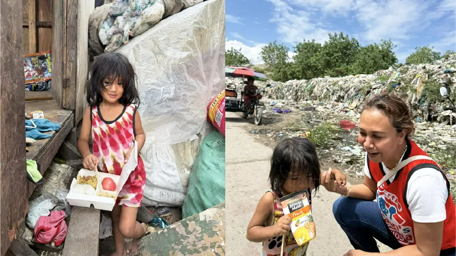 セブ市内　ダンプサイトエリアにあるイナヤワン集落