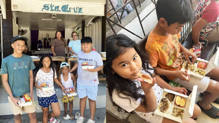 セブ市内　アパス地域のシティオ マハヤハイ集落にある小さな教会