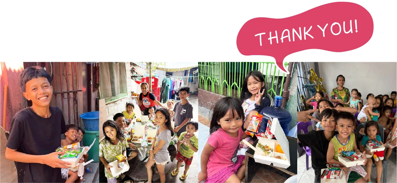 セブ島の子ども達へクリスマスプレゼント